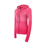 Hooded Top Running Coat Autumn Sports Jacket