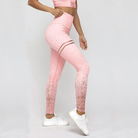 New Hotsale Women Gold Print Leggings