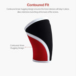 Knee Sleeves (1 pair) 7mm Thick Compression Knee Braces